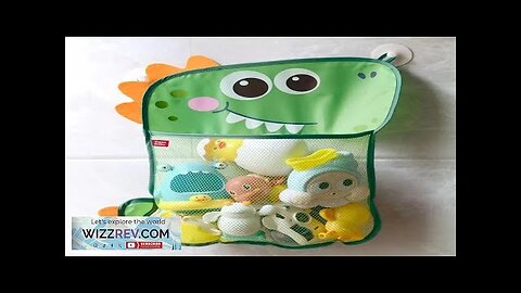 Dinosaur Animal Baby Bath Toys Organizer Kids Tidy Storage Suction Bathroom Bathtub Review