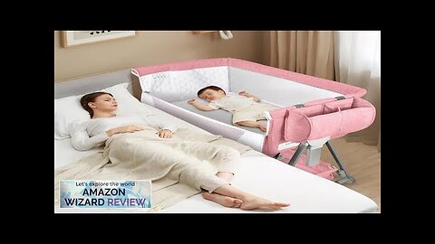 Baby Bassinet Bedside Sleeper for Baby 7 Height Adjustable Bedside Bassinet Review