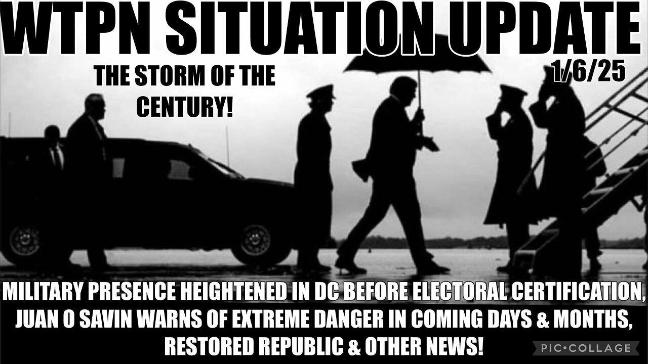 WTPN ~ Judy Byington ~ Situation Update ~1-5-25 ~ Trump Return ~ Restored Republic via a GCR