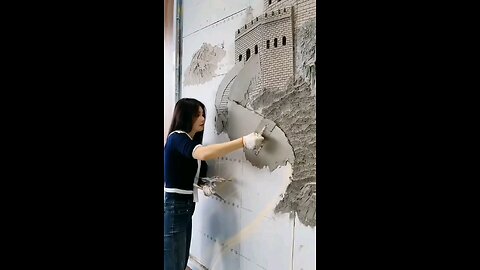 3D wall painting dayal photo73 #3dwallpainting #shorts #viral #shortvideo