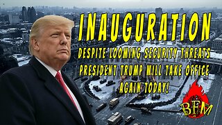 INAUGURATION: Trump Takes Office AGAIN Amid Left-Wing Violence Threats & Police Boycott - LIVE!