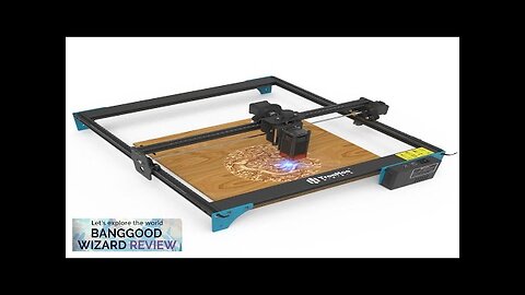 TronHoo LC400pro 5W Laser Engraver High Accuracy DIY Laser Engraving Machine 400*400mm Review