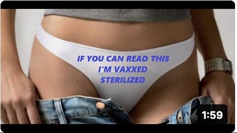 POISON VAX CAUSING MASS STERILIZATION !!