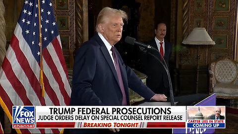 'Fake Report': Trump Reacts To Temporary Block On Special Counsel Report Release