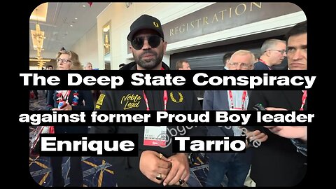 The conspiracy against former Proud Boy leader Enrique Tarrio * Posted Feb. 25, 2025