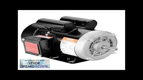 VEVOR 1.5HP Electric Motor 3450 rpm AC 115V/230V 56 Frame Air Compressor Review