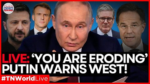 LIVE: Putin ACCUSES the West of Global Instability, Trying To Disrupt Peace Talks | Times Now World