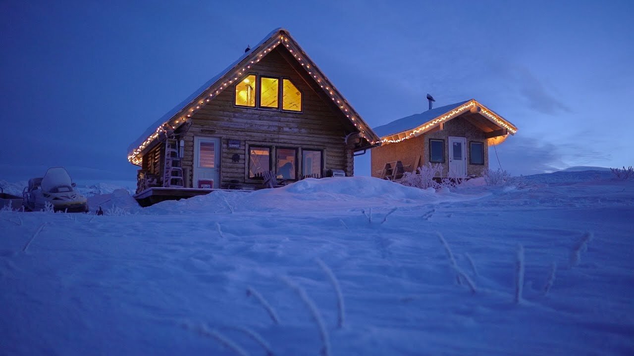 Welcome to My Off Grid Alaskan Log Cabin#OffGridLiving #LogCabin #AlaskanAdventure