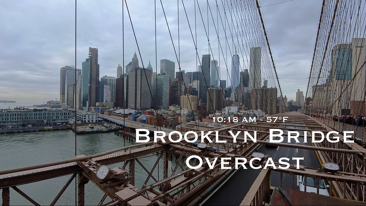 Explore: A walk in New York - Brooklyn Bridge