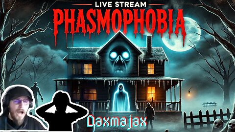 Phasmophobia! Spooky Scary Live Stream Edited part 1