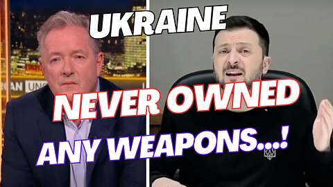 Piers Morgan's MISINFORMATION about nuclear weapons which Ukraine NEVER owned