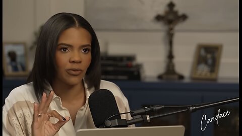 Candace Owens signals to show her Brigitte Macron transvestigation is a psyop