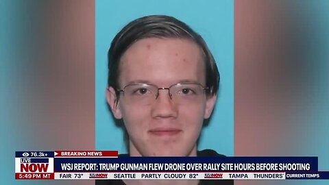 Trump Supposed Gunman/Patsy Flew Drones over Rally Site