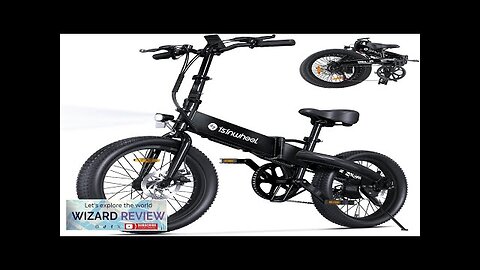 isinwheel U5 Electric Bike Adult 500W 20" Folding Bikes 20MPH Max Range Review