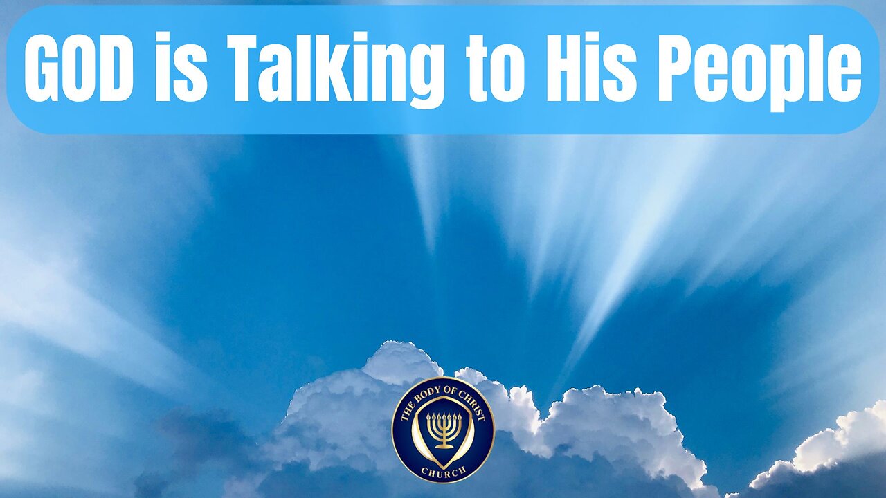 GOD is Talking to His People