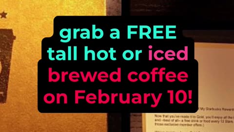 How to get free Starbucks coffee