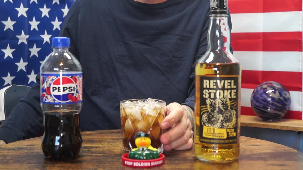 Leroy Fitzgerald Jr - Revel Stoke Lei'd Roasted Pineapple Whiskey & Pepsi Wild Cherry & Cream