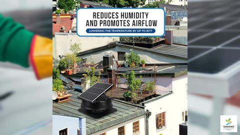 OmniPV Solar Attic Fan