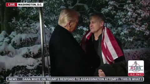 President Trump Welcomes Home American Marc Fogel, Newly Released From Captivity in Russia