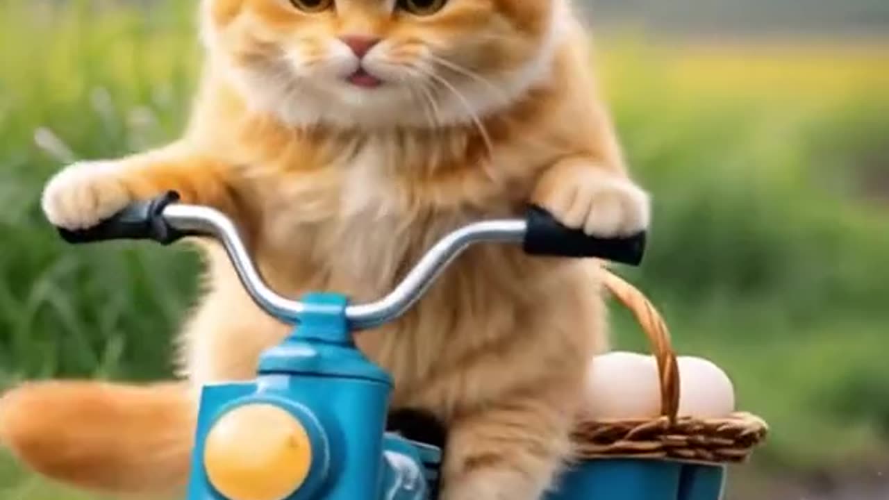 Orange Cat | Ai cat video | Cat shorts