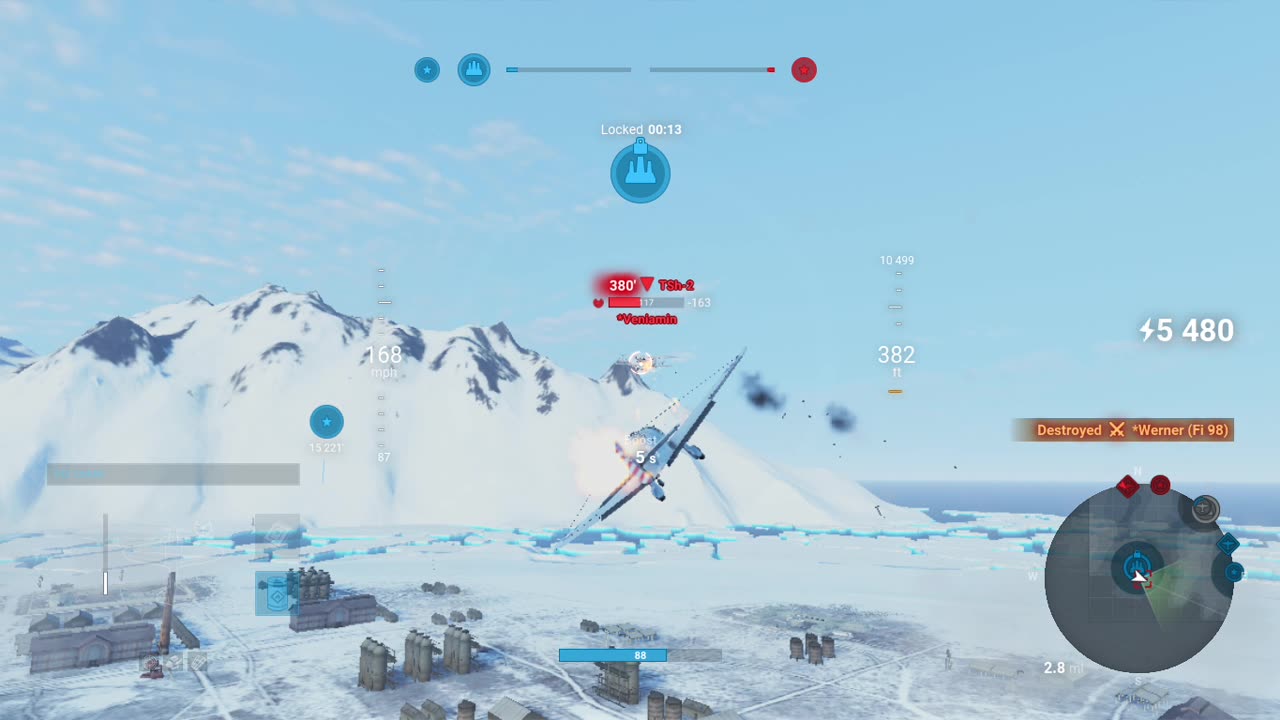 World Of Warplanes Hawk vs Hawk