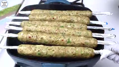 Restaurant Style Seekh Kabab Recipe Make With Chicken- Beef, Soft Chicken Seekh Kabab At Home