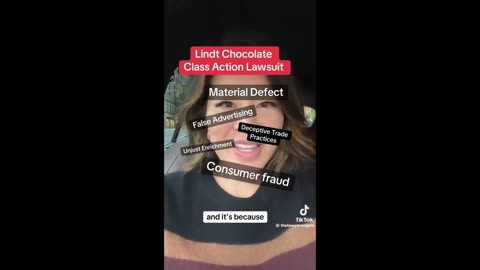 LINDT CHOCOLATE LAWSUIT 1-2