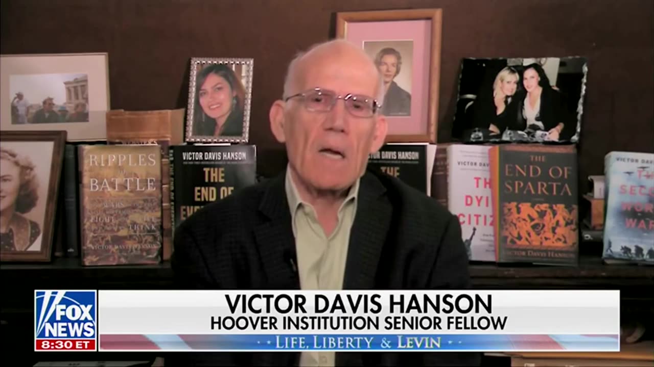 @realDonaldTrump · A must watch with Mark Levin and Victor Davis Hanson…