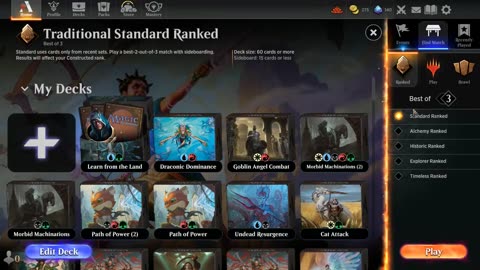 Magic the Gathering Arena: Watch me duel Pro. Players!