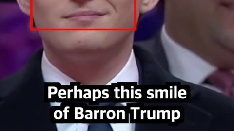 Barron Trump’s captivating smile that made girl fans all of the wolrd fall in love.