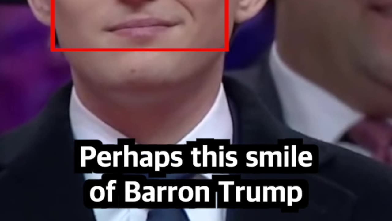 Barron Trump’s captivating smile that made girl fans all of the wolrd fall in love.