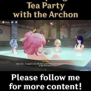 Hot Spring Tea Part with Archon 6