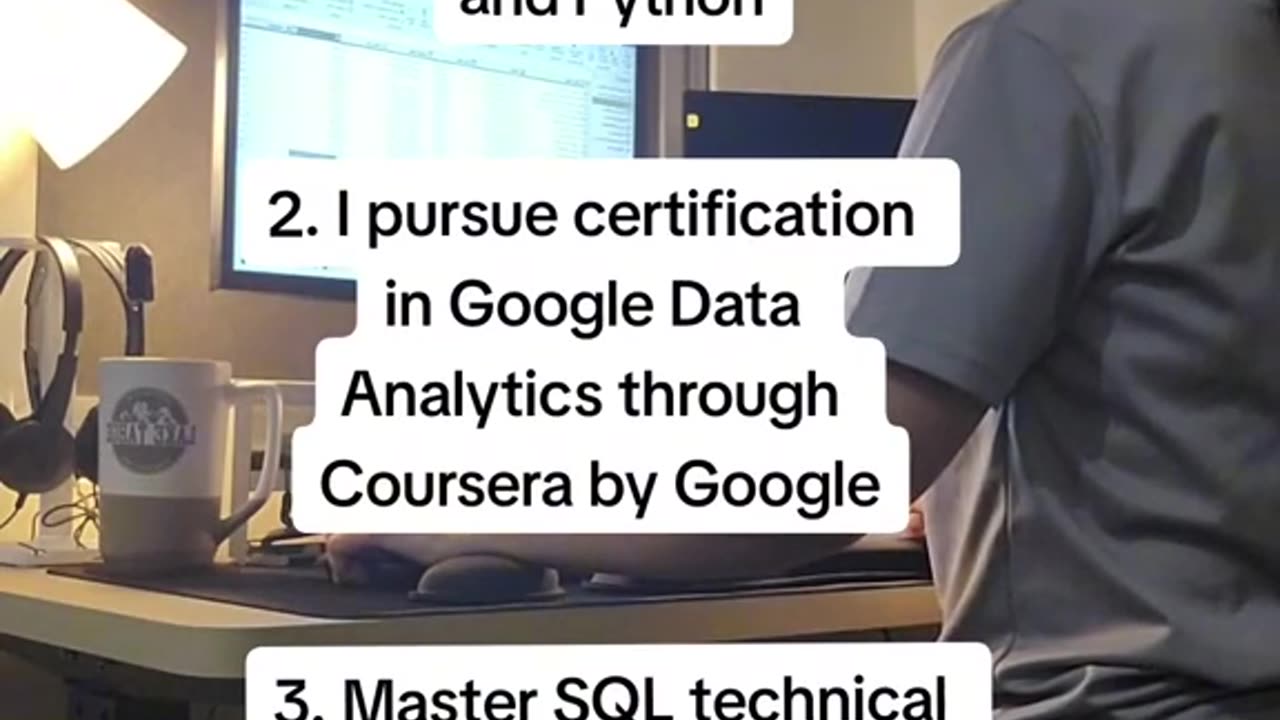 How I became a Data Analyst