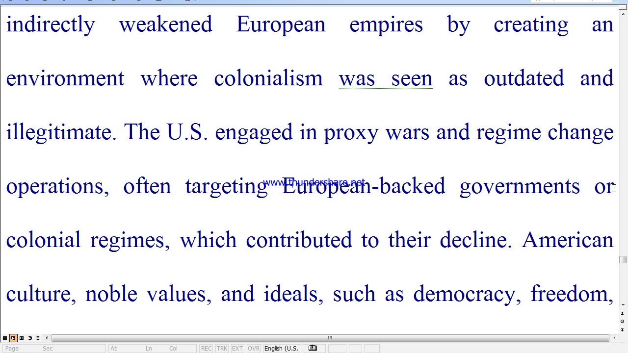 How US Caused Fall of European Empires Analysis of US Role