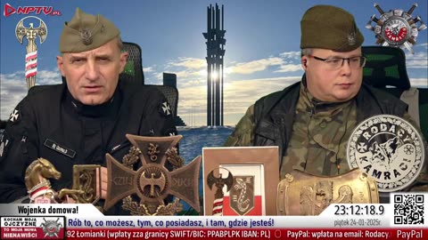 Wojenka domowa! Pt. 24.01.2024r. W. Olszański, M. Osadowski Rodacy Kamraci NPTV.pl