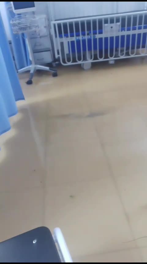 Puesto de salud de la Esperanza tras las fuertes lluvias,