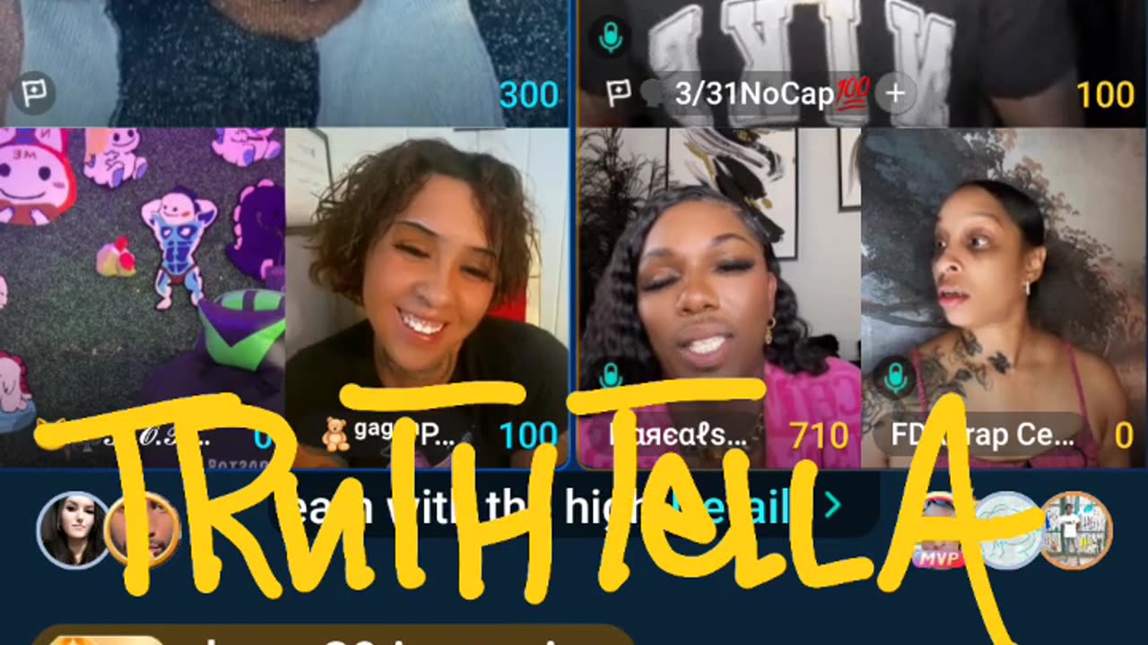 21BADBITCH TEAM PK WITH DAREALSUPABIHH, NO CAP, TRAP CECE & MORE PLUS SOLO LIVE