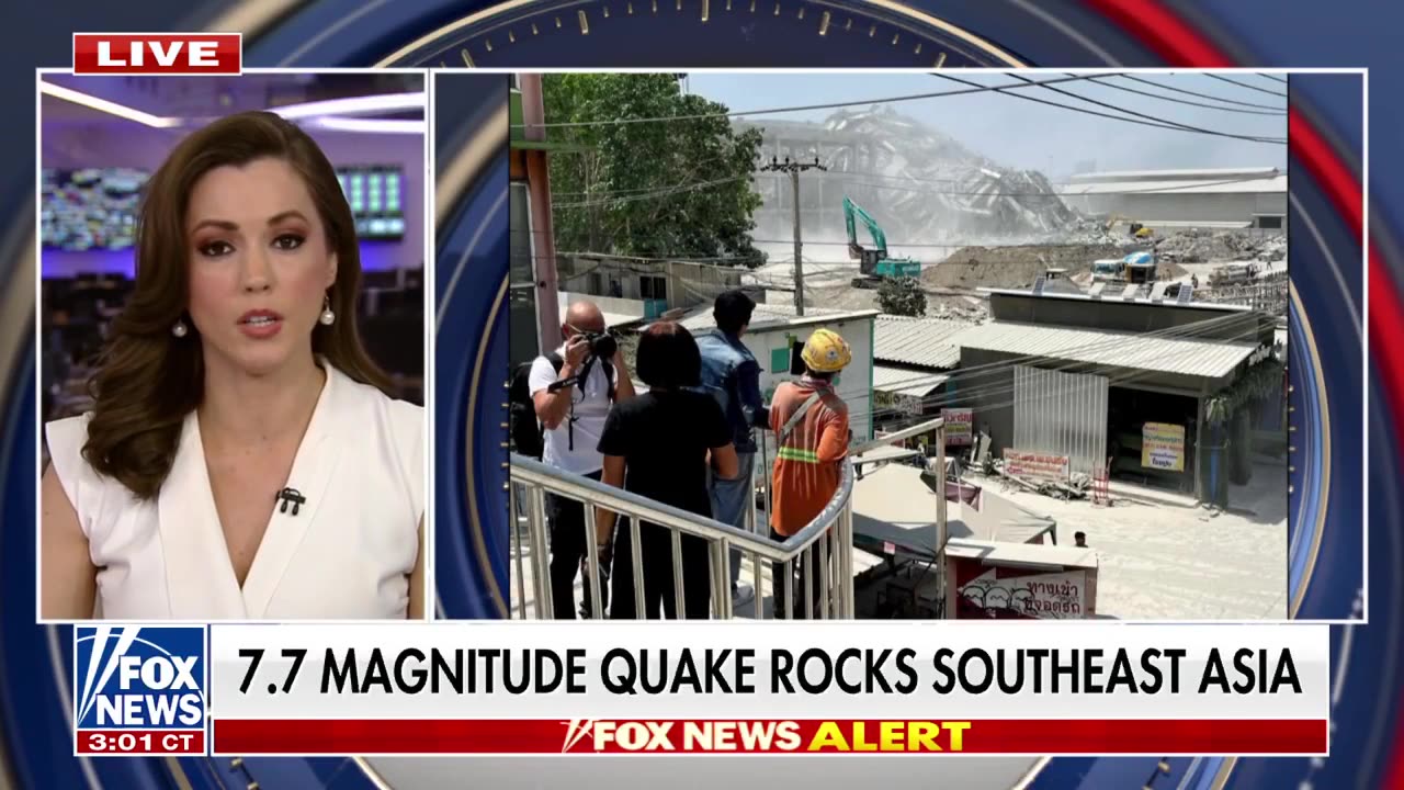 7.7 magnitude earthquake hits Southeast Asia
