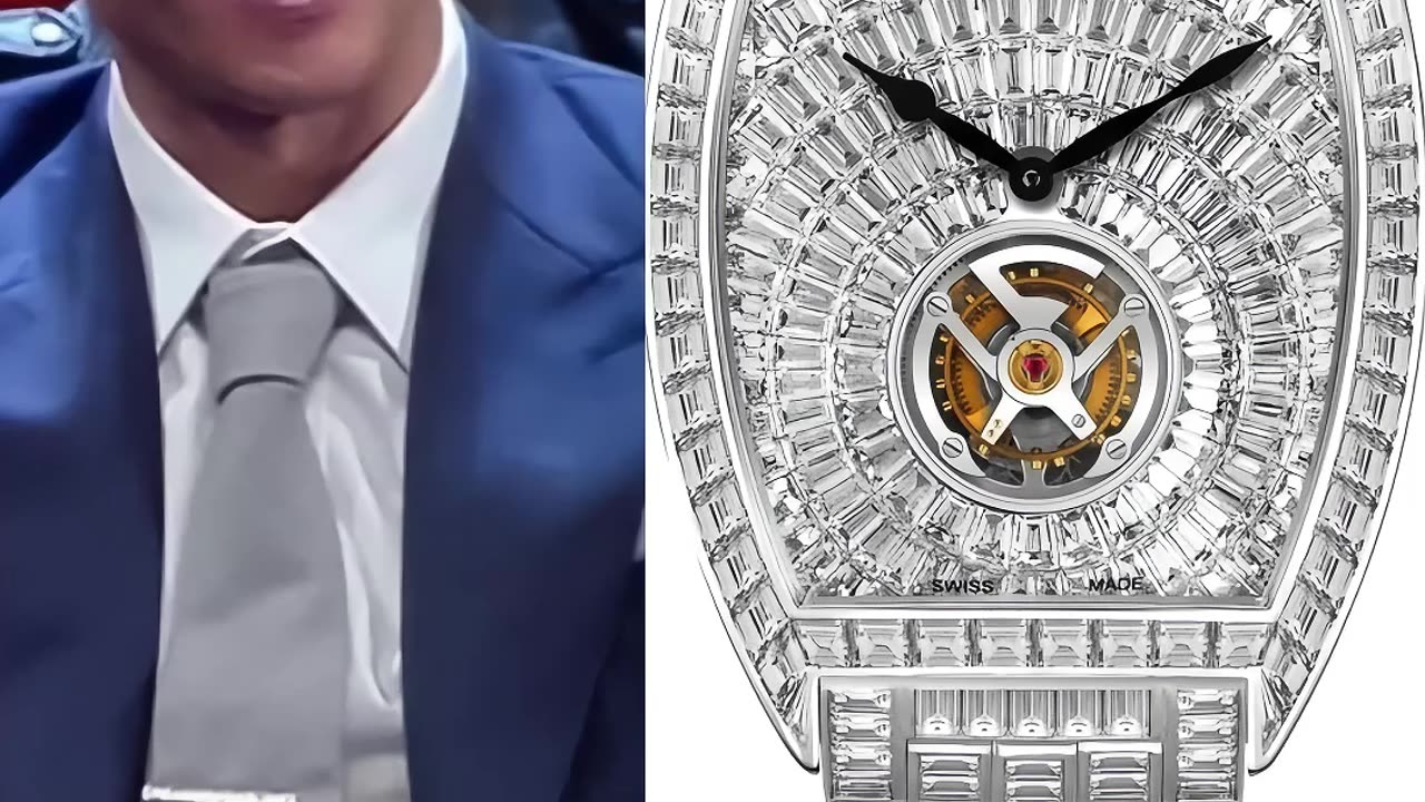 Cristiano Ronaldo Shows Off His Million Dollar Watches