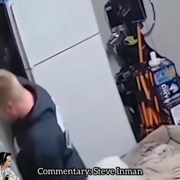 Man runs into his roommate