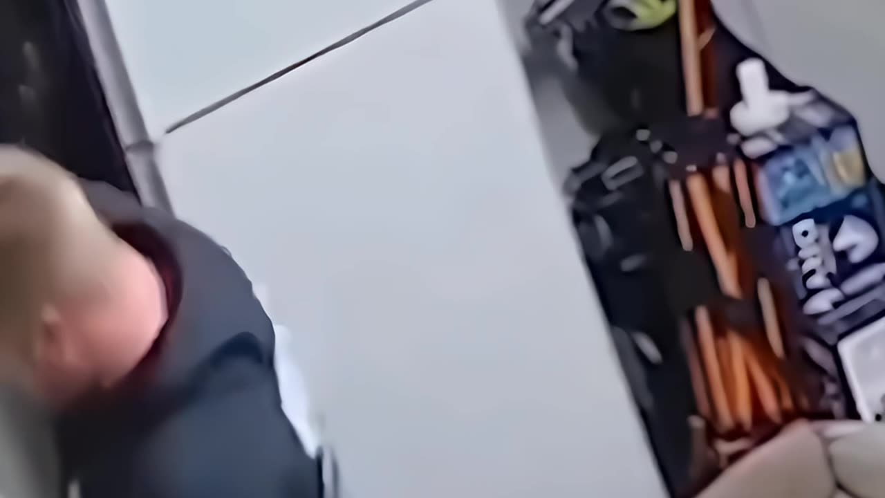 Man runs into his roommate