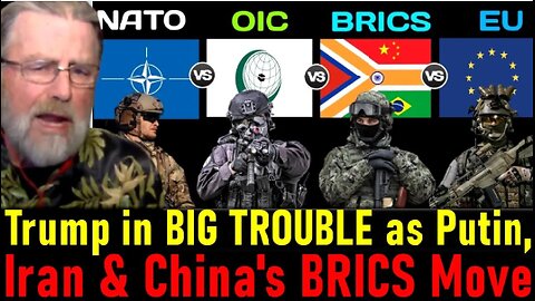 Larry C. Johnson: Trump Faces Trouble as Putin and China’s BRICS Move Shocks the World