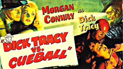 Dick Tracy vs. Cueball (1946) Mystery | Crime | Suspense | Thriller | Classic