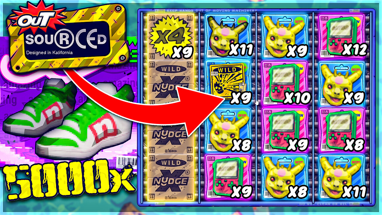 INSANE MAX WIN On OUT SOURCED SLOT!! (NO GOD MODE)