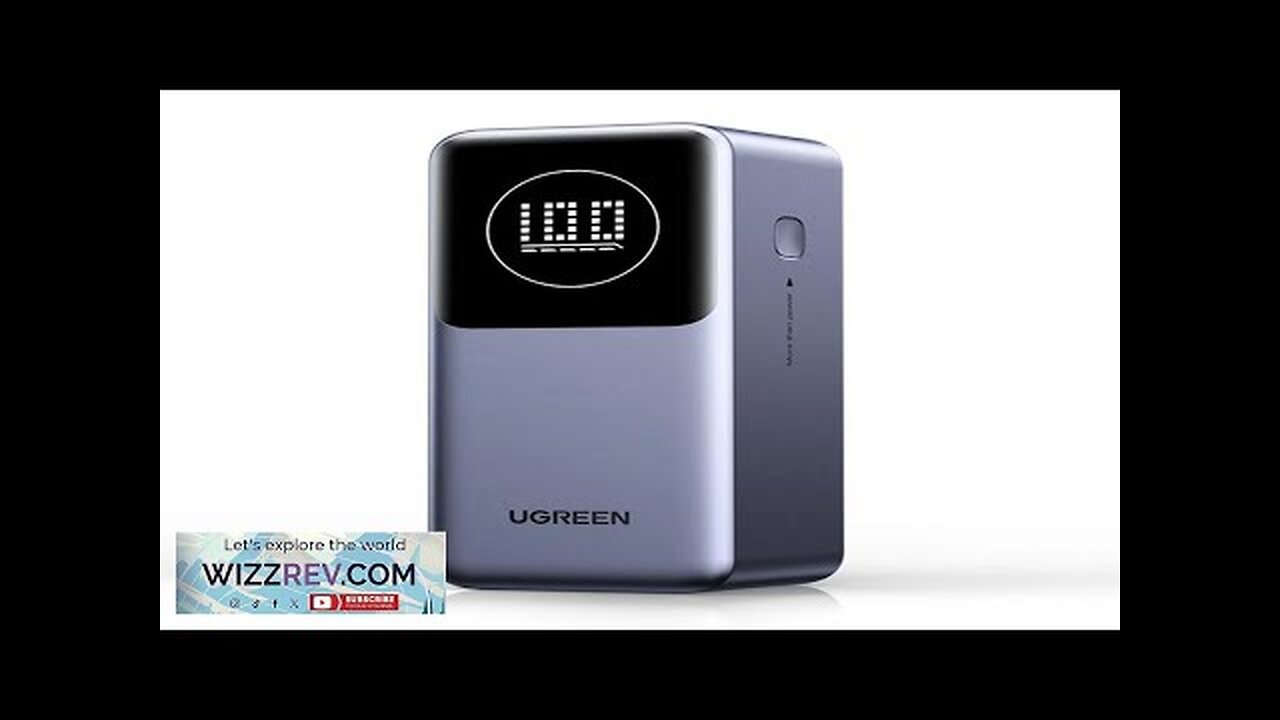 UGreen PB724 200W 130W 100W 25000mAh 20000mAh 12000mAh Digital Display Power Bank Review