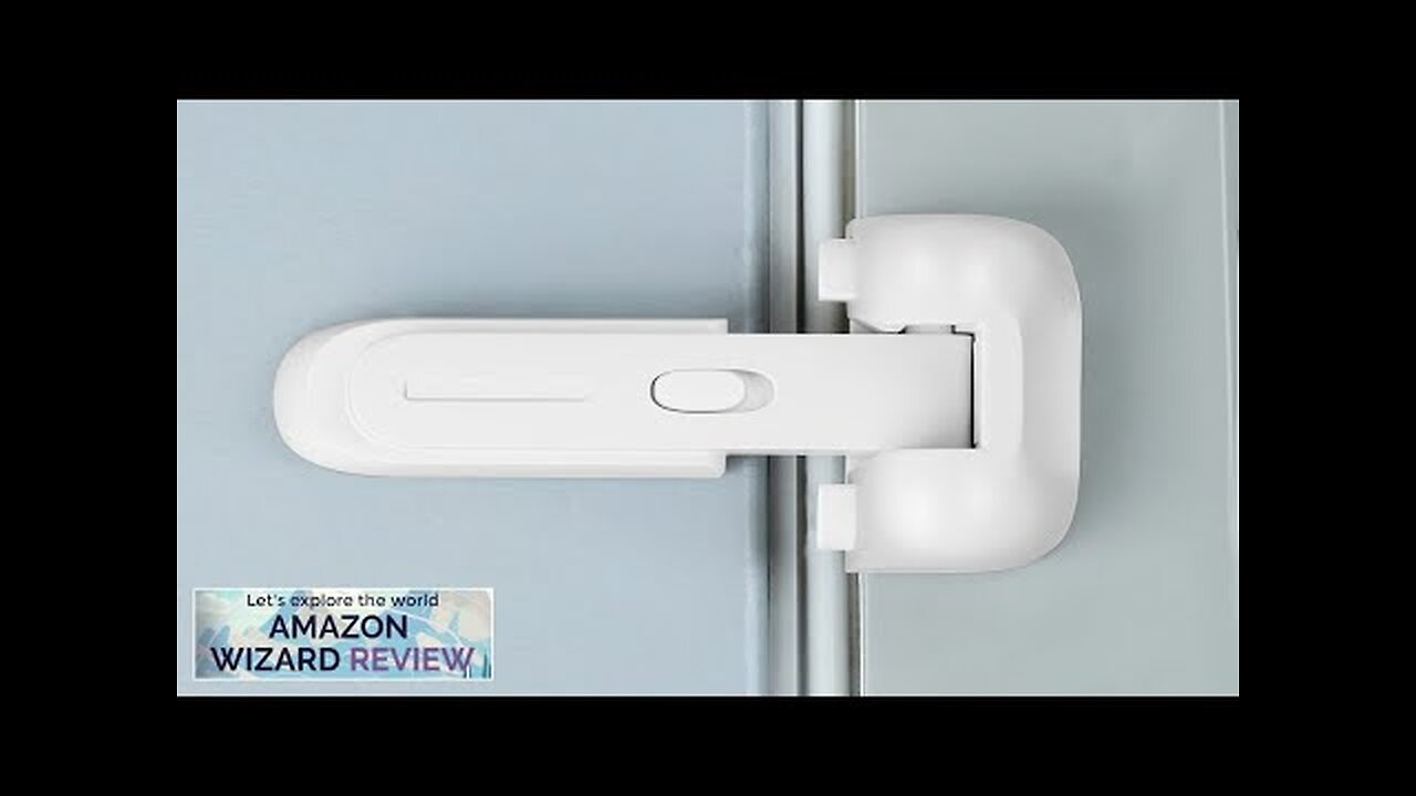 Refrigerator Fridge Freezer Door Lock for Kids Child Proof Refrigerator Latch Lock Review