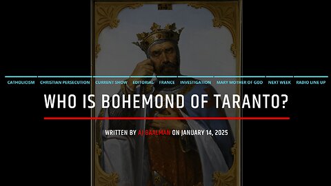 Who Is Bohemond Of Taranto?