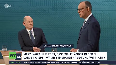 Kanzlerduell: Streit für die Show, doch Einigkeit bei Ukraine-Krieg und AfD-Ablehnung