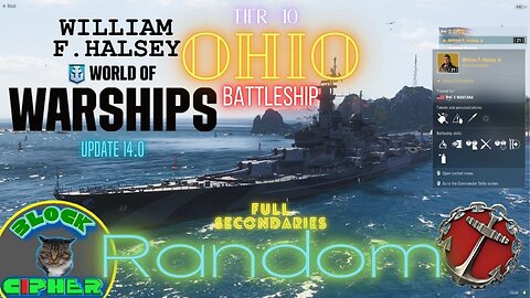 *SPECIAL SHIP* USN Battleship Tier-10 OHIO in Random mode | World of Warships