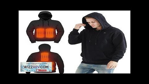 TENGOO HS05B Smart Heated Sweatshirt 5 Heating Areas Quick Heating USB Rechargeable Review